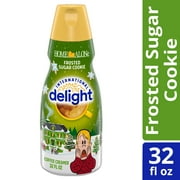 International Delight Home Alone Frosted Sugar Cookie Coffee Creamer Bottle, 32 FL OZ