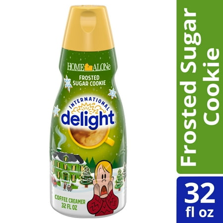 International Delight Home Alone Frosted Sugar Cookie Coffee Creamer Bottle, 32 FL OZ