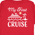 thumbnail image 4 of Inktastic My First Cruise with Cruise Ship and Palm Trees Boys or Girls Long Sleeve Toddler T-Shirt, 4 of 5