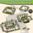 thumbnail image 3 of Magnetic Crane Car Toy Set for Kids Ages 3-6, Educational Building Blocks, Plastic Construction Toy, 3 of 8