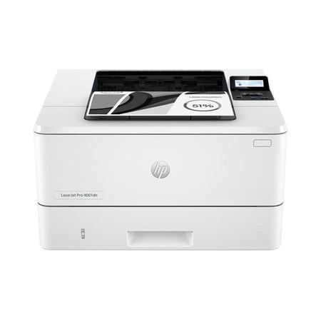 HP LaserJet Pro 4001dn Laser Printer, Black And White Mobile Print Up to 80,000