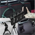 thumbnail image 5 of Car Hooks, 4/8 Pack Car Seat Headrest Hooks, Universal Car Storage Headrest Hanger Holder Hooks. (4), 5 of 5