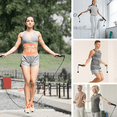 thumbnail image 4 of Cuerda para saltar, cuerda para saltar ajustable con contador para adultos y niños, cuerda para saltar sin cuerda con contador de calorías para fitness, boxeo, ejercicio, 4 of 5