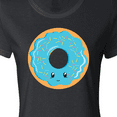 thumbnail image 4 of Inktastic Blue Donut Women's T-Shirt, 4 of 5