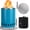 Blue, variant on 9.7 x 7.1 Inch Tabletop Fire Pit by , Low Camping Stove for Outdoor Safe Firepits, Fueled Pellets or , Travel Bag Included (, 9.7 x 7.1 INCH)