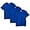 Royal, variant on Fruit of the Loom Men's Crew T-Shirt 4 Pack, Royal, X-Large