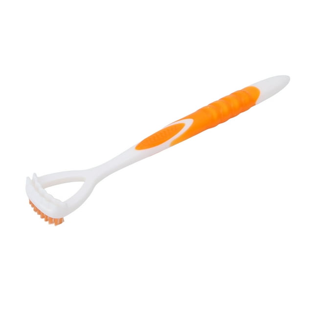 Limpiador De Raspador De Lengua ANGGREK Mango Largo Herramienta De Limpieza De Aliento Fresco Para Adultos