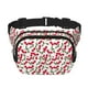 thumbnail image 1 of Disketp Cherry_1 Riñonera de Doble Capa, Bolsa de Cintura Ajustable para Viajes, Correr y Senderismo, Riñonera Ligera para Hombre y Mujer, 1 of 9