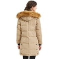 thumbnail image 2 of Orolay Women's Down Puffer Coat Winter Jacket with Adjustable Hood Khaki S, 2 of 5