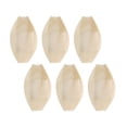 thumbnail image 2 of 200X Finger Food - Bowls, "Boat" Biodegradable Wood 11 cm x 6.5 cm, 2 of 8