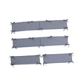 thumbnail image 3 of parachoques de cuna,Almohadillas protectoras para cuna de bebé acolchadas para niños y niñas,Forro interior para cuna,protector acolchado para cuna,cojín protector Protección contra Gris, 3 of 8