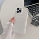 thumbnail image 2 of Adecuado Para IPhone 11 12 13 14 Pro Max Suave TPU Cubierta Trasera Textura Lychee Funda De Teléfono De Cuero De Color Sólido, 2 of 4