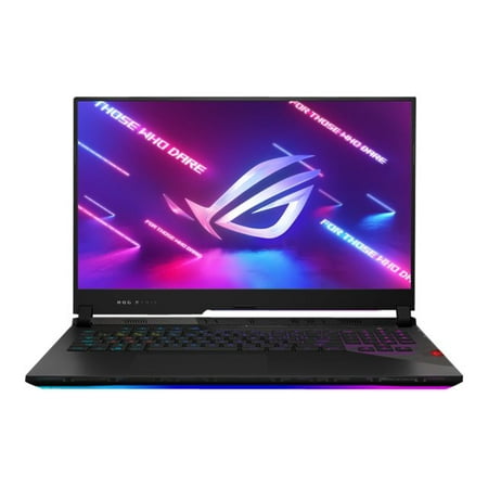 Asus ROG Strix SCAR 17 G733 G733QSA-XB99 17.3" Gaming Notebook - Full HD - 1920 x 1080 - AMD Ryzen 9 5900HX 3.30 GHz - 64 GB Total RAM - 2 TB SSD - Black