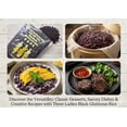 thumbnail image 3 of Three Ladies Black Glutinous Rice or Black Sticky Rice Long Grain 5 lbs. (2.27 kgs), 3 of 5