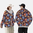 thumbnail image 4 of Lsque Leaves Flower UPF 50+ Lightweight Sun Protection Men's Women's Long Sleeve Shirt, Hoodie Performance -X-Large, 4 of 9