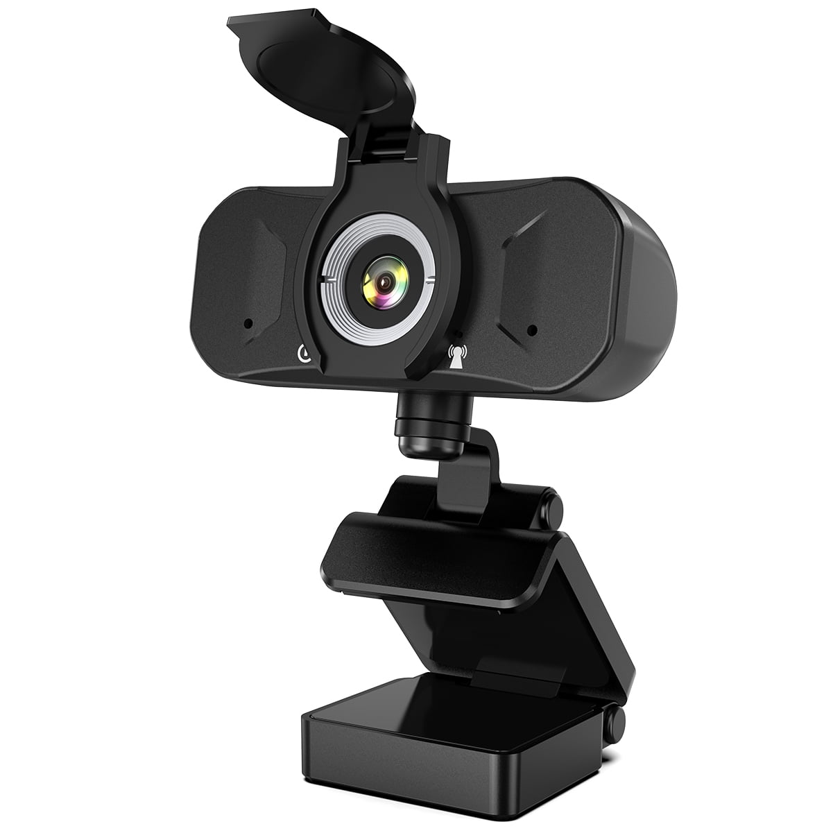 cam with Microphone, 1080P HD  Computer Camera (30fps) with