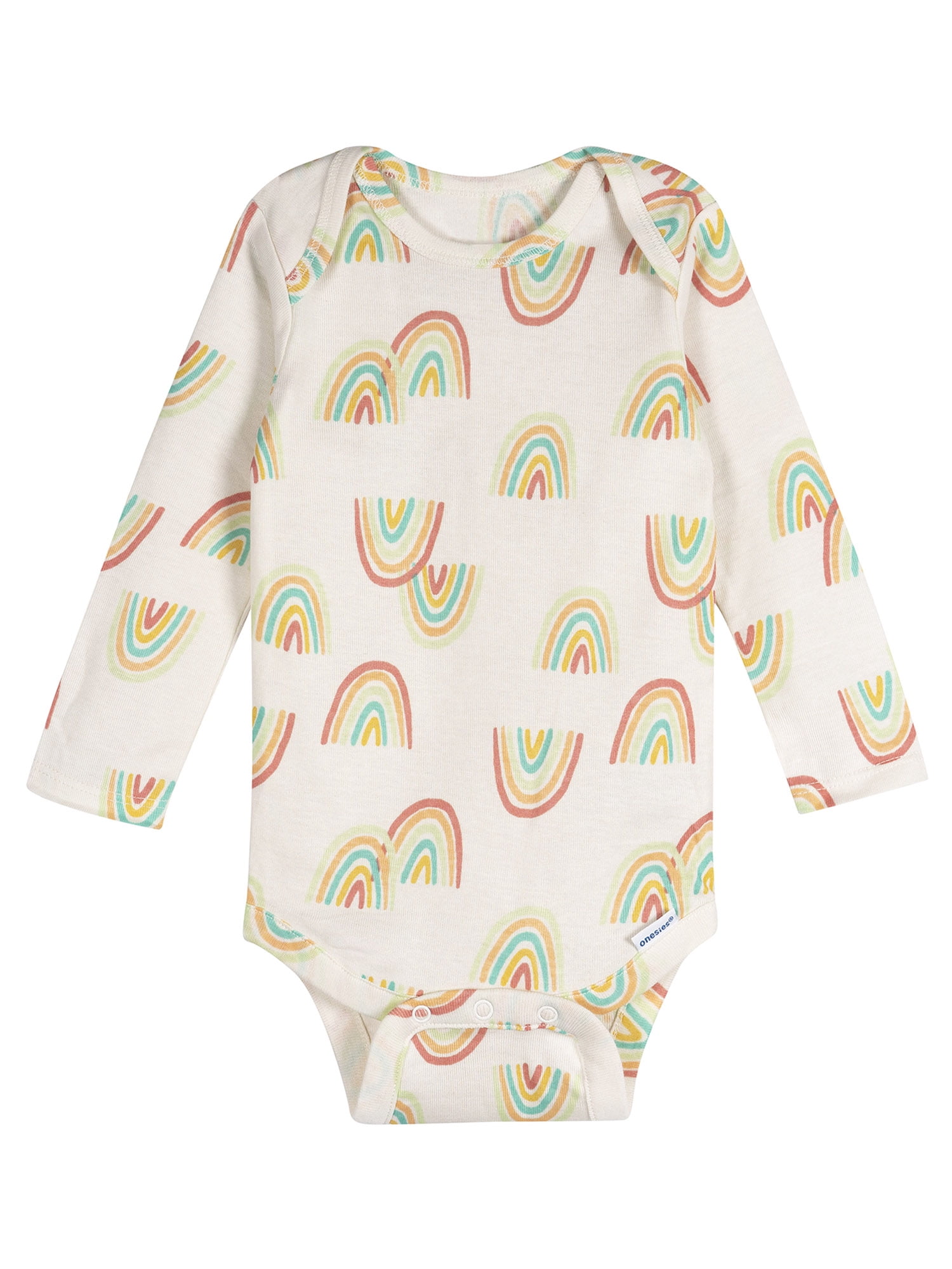 Onesies Brand Baby Girl 6pc Bodysuits, Sizes (0-3 Months - 12 Months)