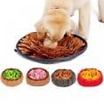 thumbnail image 3 of Pet Felt Cloth Leak Food Anti Choking Bowl Mat Dogs Snuffle Bowl Slowing Feeding Mat, 3 of 7