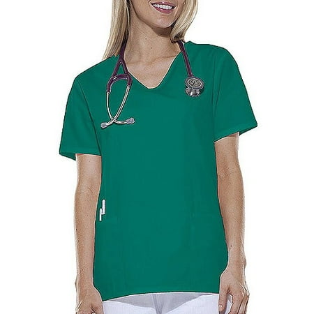 Women's Core Essentials V-Neck Scrub Top