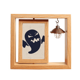 thumbnail image 1 of Angry Halloween fantasmas Marco giratorio de madera 4x6, 1 of 3