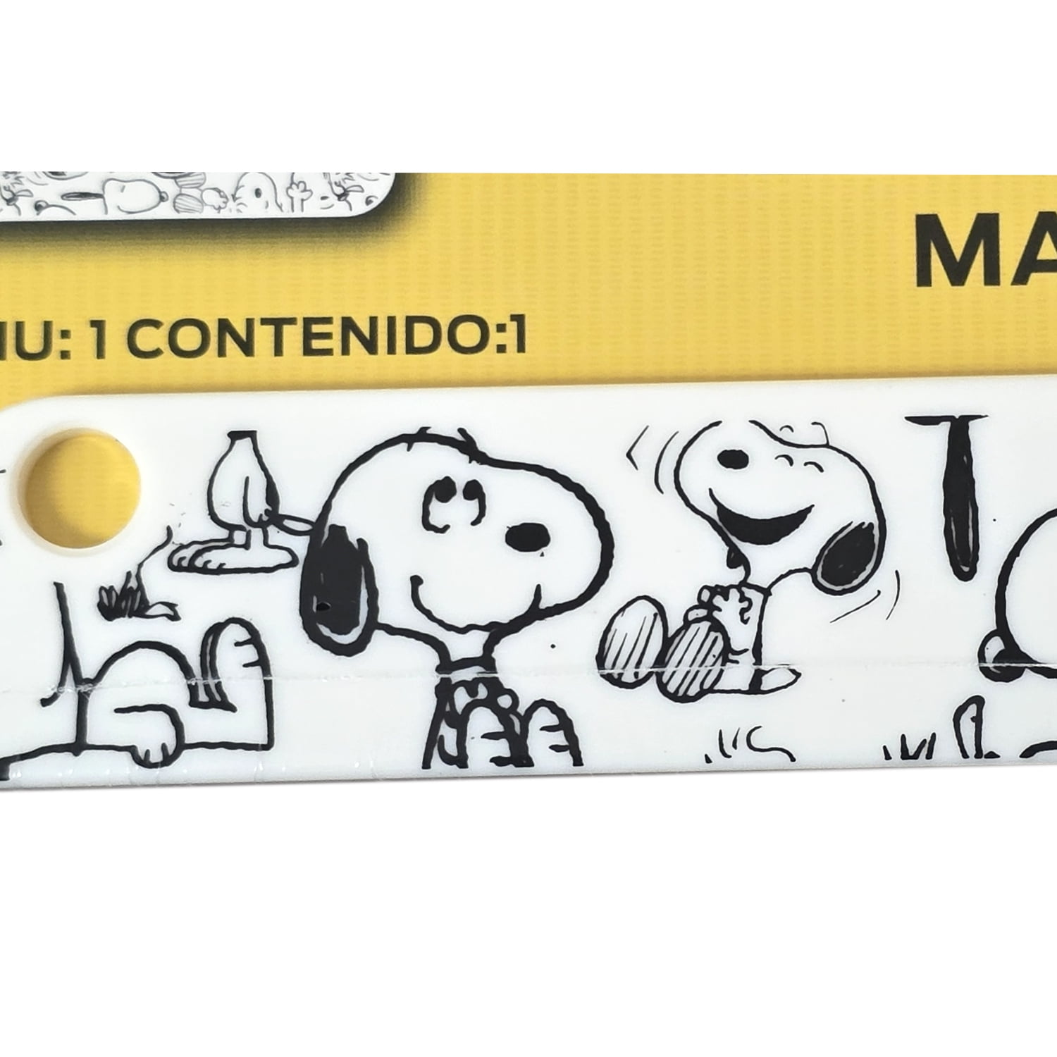 Snoopy Expression License Plate Frame 2 Pack Bundle with Little Tree Air Freshener – Plasticolor Peanuts Snoopy Design, Universal Fit Standard Car Plate Frames, Plastic