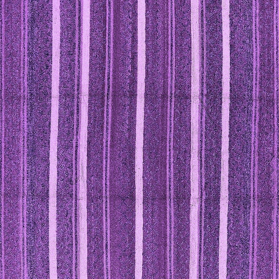 Ahgly Company Indoor Square Oriental Purple Industrial Area Rugs, 6' Square