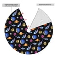 thumbnail image 2 of Rateoe Whales In Space Print Christmas Tree Skirt 36" for Xmas Holiday New Year Party Circle Tree Mat Ornaments Decoration, 2 of 7