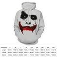 thumbnail image 2 of Joker Hoodies for Men Women, Unisex Hooded Sweatshirt, Oversized Pullover with 3D Print, Casual Loose Fit Hoodie, S-6XL, 2 of 8