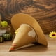 thumbnail image 4 of Txlixc Sombrero de espantapájaros, Sunflower felt Wizard hat role play Fittings para Halloween Txlixc moda, 4 of 9