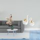 thumbnail image 2 of Figuras de payasos,Estatua de payaso,escultura,adorno de mesa,Colección de estatuillas de payasos adorables,estatua de cisne,Estatuas y figuras de cisnes de cerámica moderna, 2 of 8