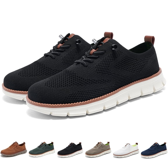 Ultra Comfortable Orthopedic Shoes - Comfort Feet Mens Supportive Walking Shoes, Slip On Casual Sneakers for Men