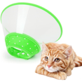 thumbnail image 1 of Cone Recovery Dog Cone Adjustable Dog Collar Clear Padded Collar with Breathable Soft Edge, Plastic Puppy Cone Protect The Neck Surgery Recovery,Small, 1 of 6