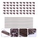thumbnail image 3 of GOOHOCHY 10pcs Planta Soportes Soportes Sticks Phalaenopsis Fijación Soporte con 50 clips, 3 of 8