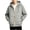 Gray, variant on Txenfivo Boys Jacket with Hood, 7-17 Full Zip Warm Quilted Coat for Boys Contrast Sleeve Outerwear
