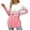 Pink #4, variant on Long Sleeve Shirts for Women Crew Neck Casual Fall Fashion Blouses Basic Tunic Tops Dressy Work Clothes
