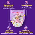 thumbnail image 3 of Pantalones de entrenamiento para niñas, 2 T-3T (9-15 kg), 104 unidades, 3 of 9