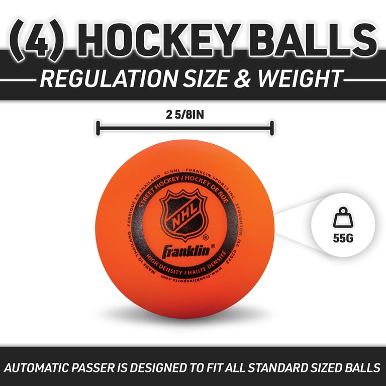 Franklin Sports NHL Automatic Hockey Ball Passer Machine and