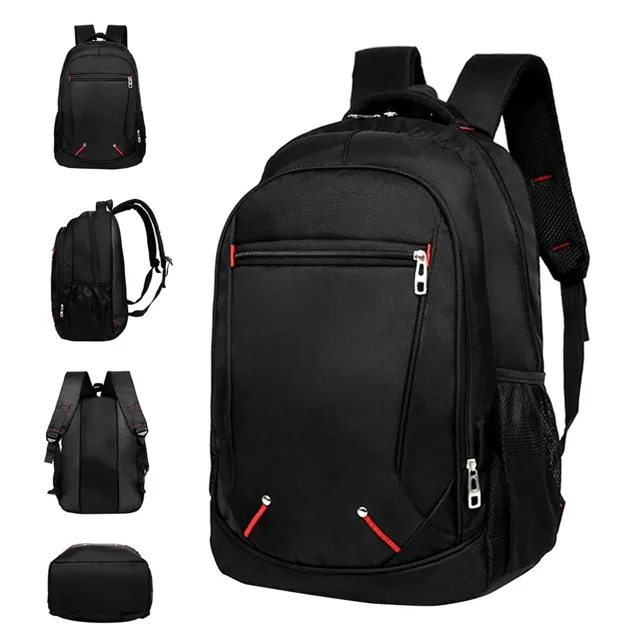 Mochila urbana Mochila escolar Mochila de trabajo y ocio Mochila escolar Mochila deportiva Mochila para portátil Compartimento para portátil Negro