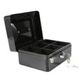 thumbnail image 1 of Garosa 1Pc Mini Portable Steel Petty Lockable Cash Money Coin Safe Security Box Household New, Safe Box, Home Safe Box, 1 of 5