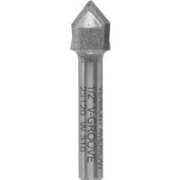 Vermont American 23120 0.5 in. x 90 Degree V-Groove Router Bit