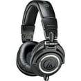 thumbnail image 2 of Audio-Technica ATH-M50x Professional Studio Monitor Heaphones Professional Grade, Critically Acclaimed with Headphone Stand & Goby Labs Headphone Cleaner w/Cloth, 2 of 6