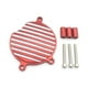 thumbnail image 3 of Cubierta del motor lateral derecho CNC, deslizador del estátor, carcasa, protector del bastidor de la carrocería, caída rojo, 3 of 6