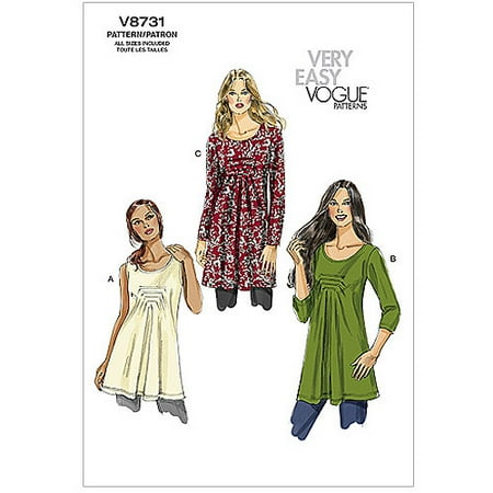 Vogue Misses' Top And Tunic-all Sizes In