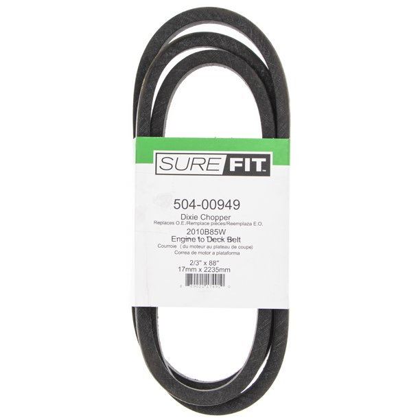 SureFit Engine to Deck Belt Replacement for Dixie Chopper 2010B85W 60