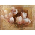 thumbnail image 2 of Haenraets, Willem 14x11 White Modern Wood Framed Museum Art Print Titled - Willems tulips for you, 2 of 4