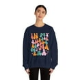 thumbnail image 4 of Women Adult In My Aussiedoodle Mama Era Crewneck Sweatshirt, Aussiedoo Mama, 4 of 4