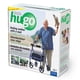 thumbnail image 4 of Andador portátil Hugo Mobility con asiento, respaldo y ruedas de 8 pulgadas, color azul, 4 of 4