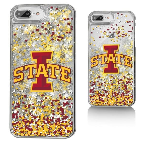 Iowa State Cyclones iPhone Glitter Confetti Design Case