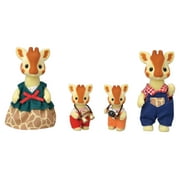 Calico Critters Highbranch Giraffe Family, Set of 4 Collectible Doll Figures