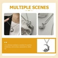 thumbnail image 2 of OUNONA  Moon Skull Necklace Pendant Mother's Day Gift Miss, 2 of 8